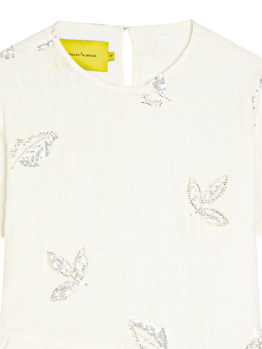 Marques'Almeida Verfraaide blouse - Beige