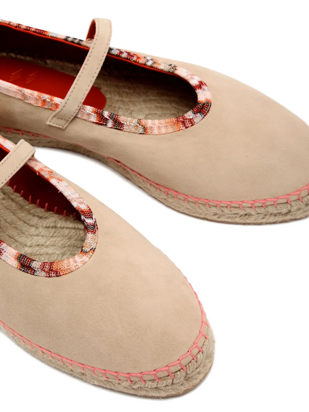 Missoni Lola suede espadrilles Brown
