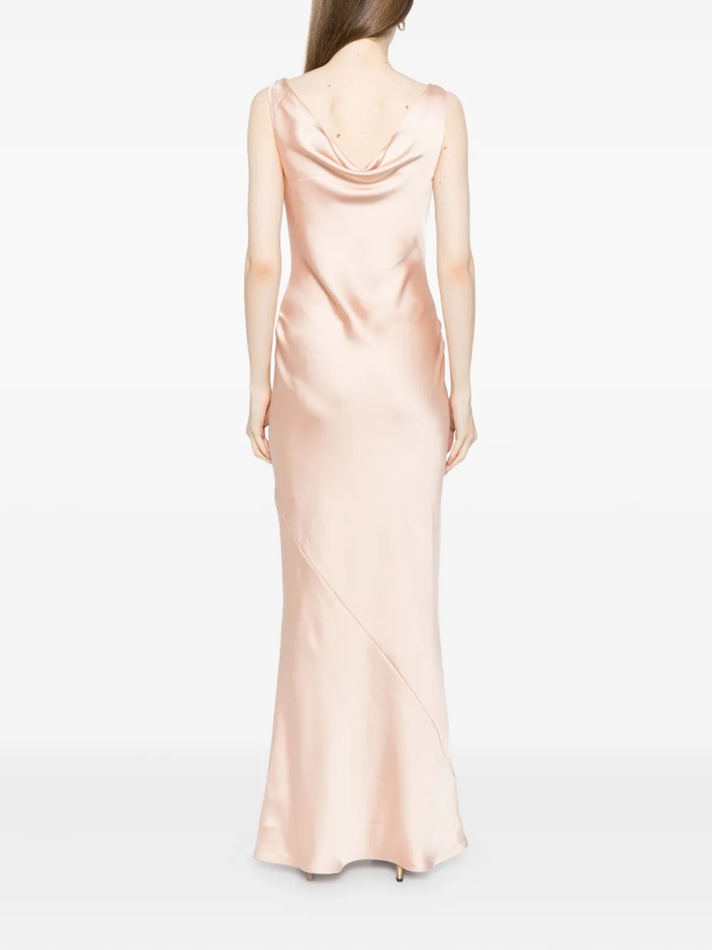 Norma Kamali Maria Gown In Pink