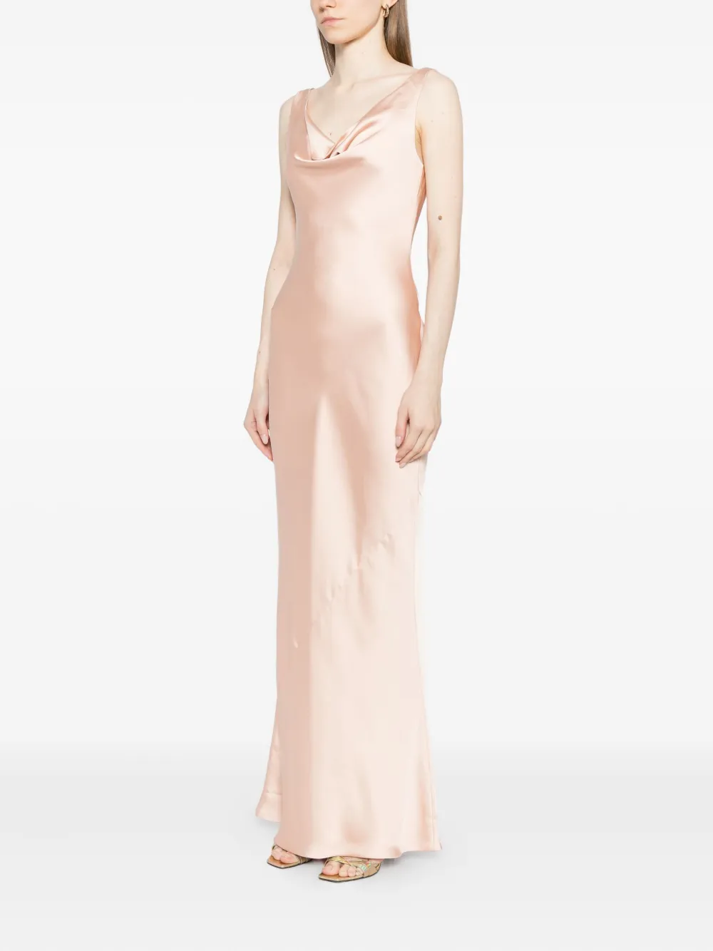 Norma Kamali Maria Gown In Pink