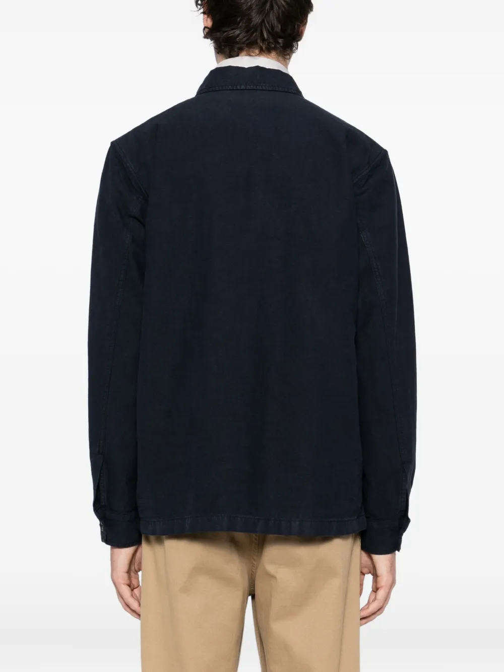 Norse Projects Julian shirtjack Blauw