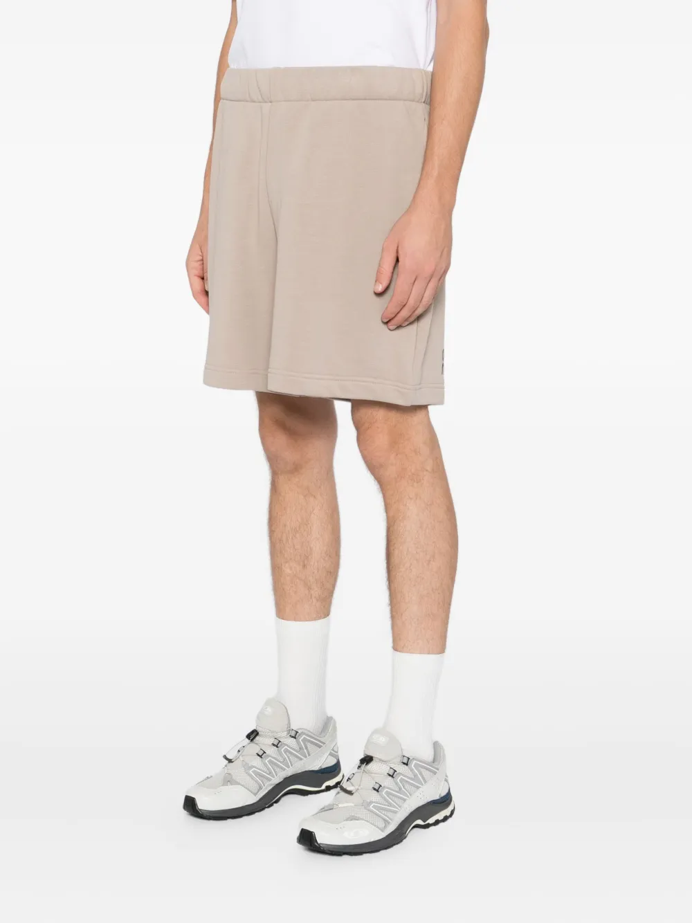 On Running Club Running Shorts In Neutral