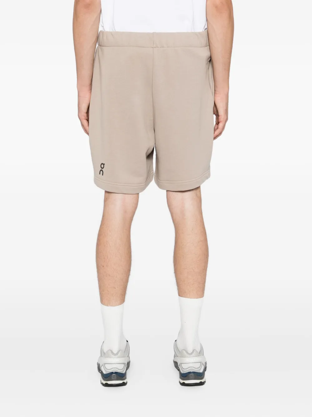 On Running Club Running Shorts In Neutral