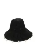 Rails Crete raffia hat - Black