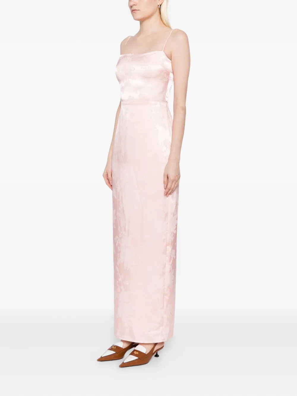 Reformation Frankie Dress In Pink