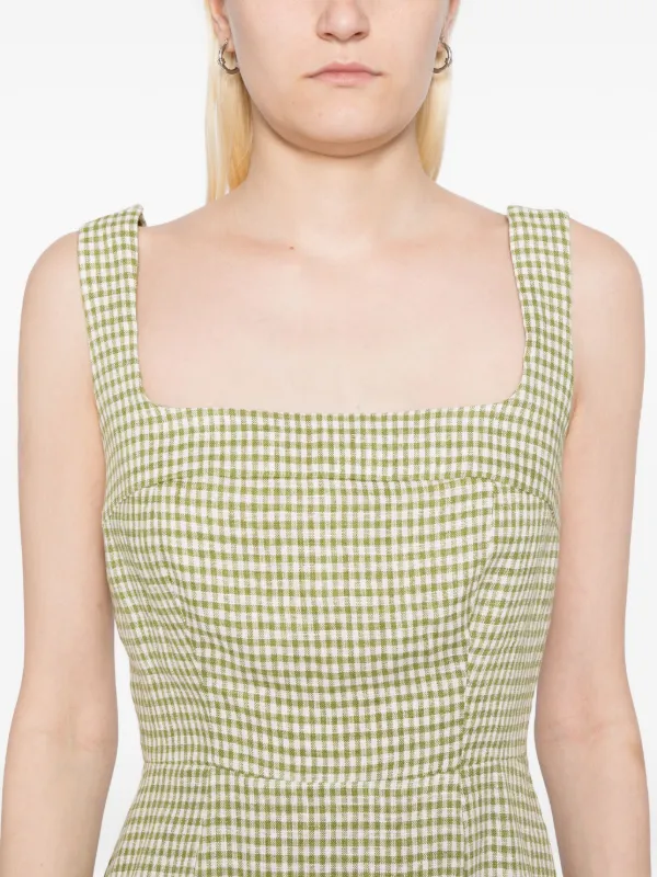 Reformation Celosia Dress | Green | FARFETCH KW Reformation Celosia Dress | Green | FARFETCH KW