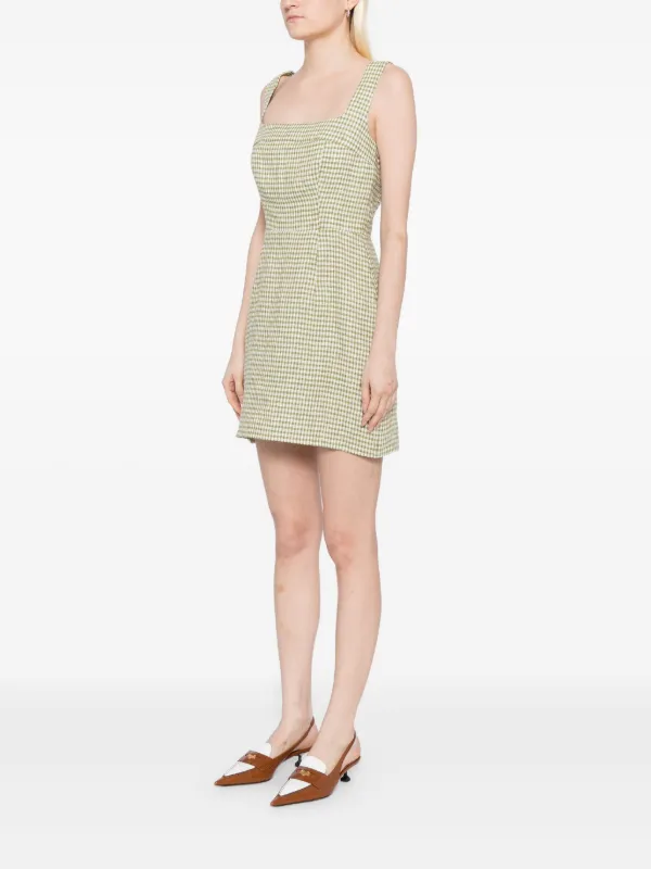 Reformation Celosia Dress | Green | FARFETCH BE