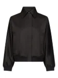 LouLou de Saison FROST spread-collar bomber jacket - Black