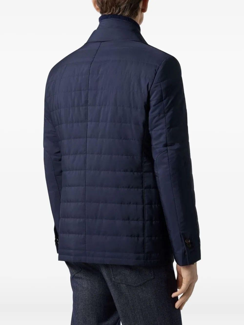 Corneliani Gewatteerde blazer Blauw