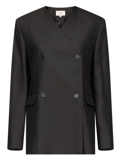 LouLou de Saison Munro double-breasted V-neckline jacket