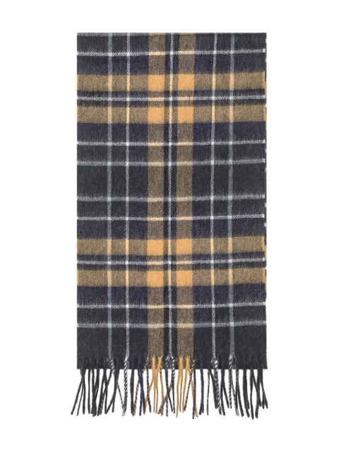 Barbour bufanda con motivo de cuadros