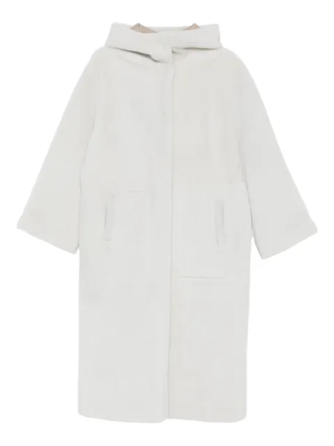 Simonetta Ravizza hooded side-pocket coat