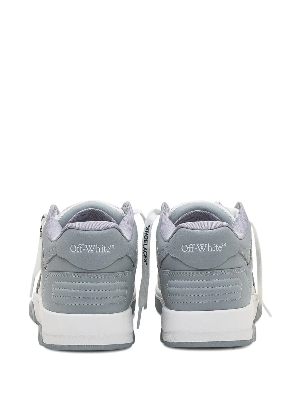 Off-White Out Of Office calf leather sneakers Grey