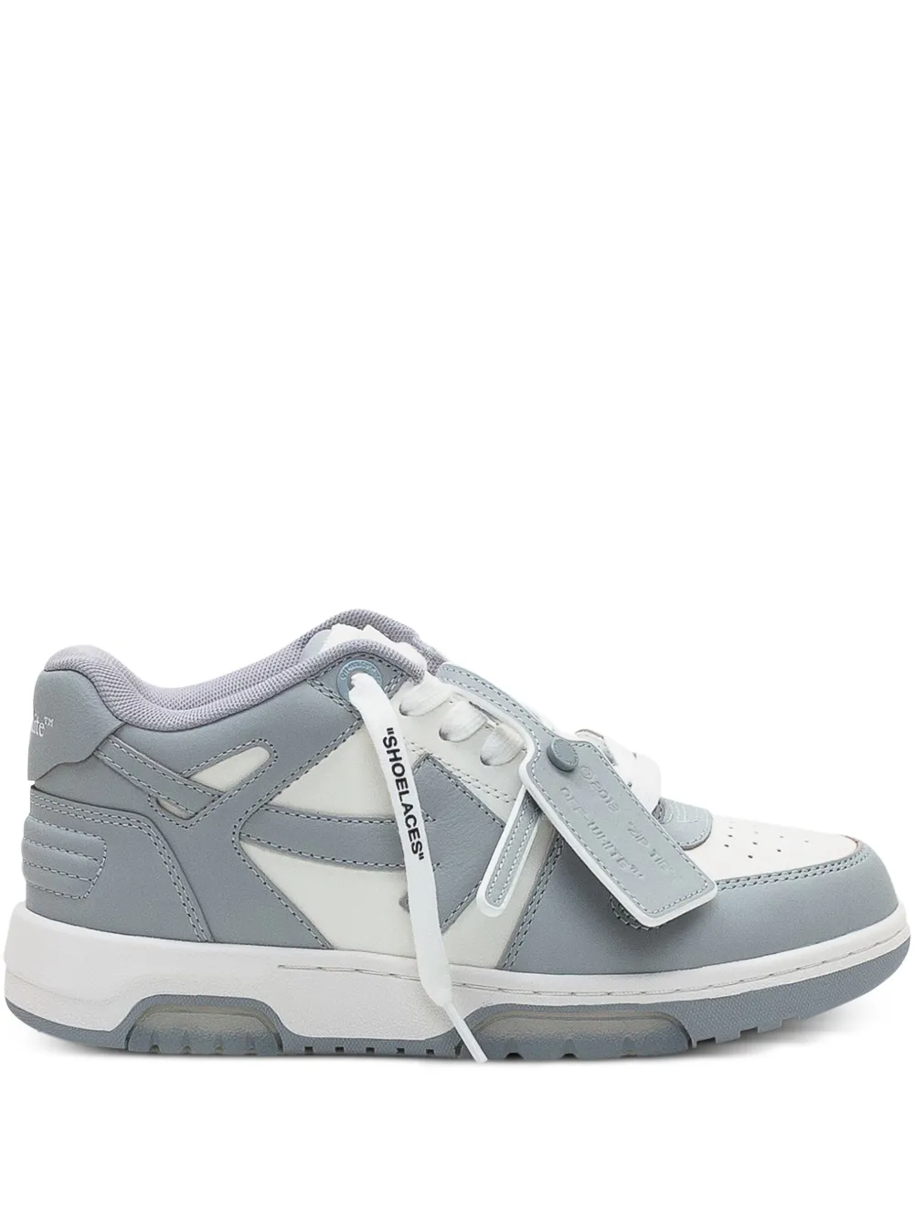 Off-White Out Of Office calf leather sneakers Grey