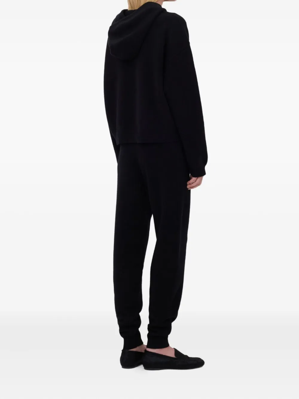 LouLou de Saison Sarla LDS hooded top Zwart