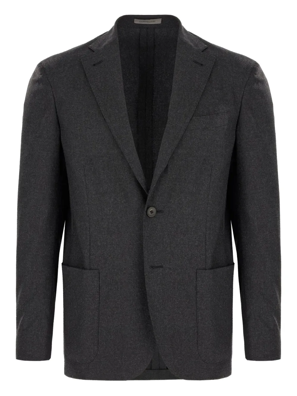 Corneliani button blazer | Grey | Image 1