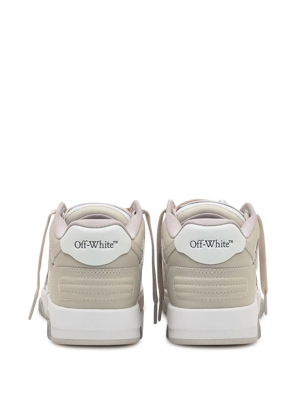 Off-White Out Of Office leather sneakers Neutrals