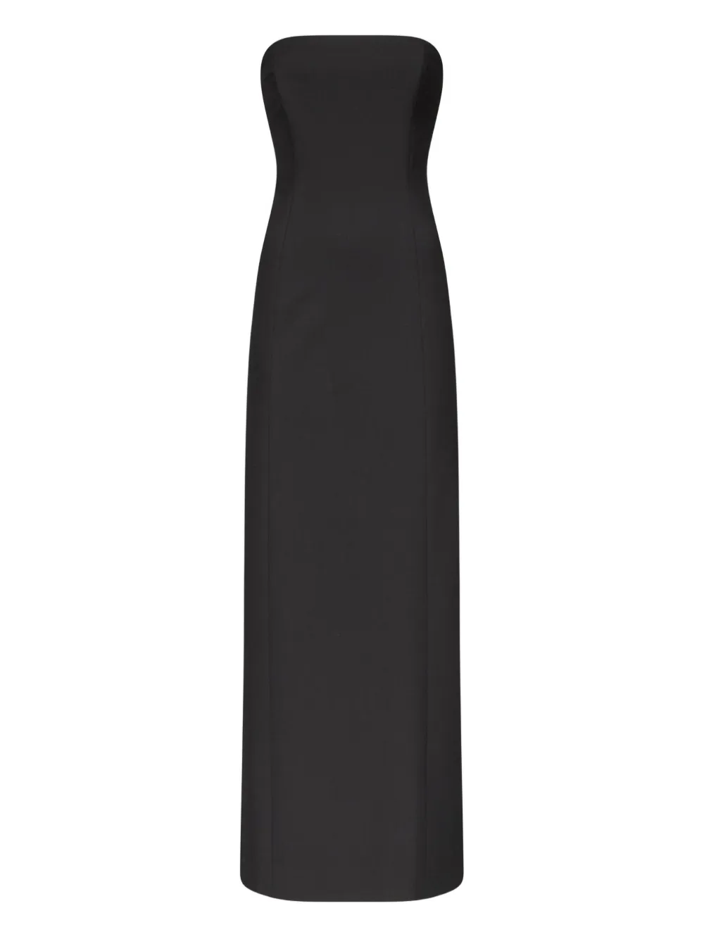 LouLou de Saison SHILO bustier midi dress | Black | Image 1