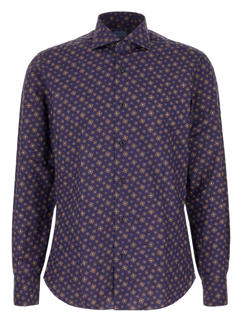 Barba camisa con estampado floral | azul | Image 1