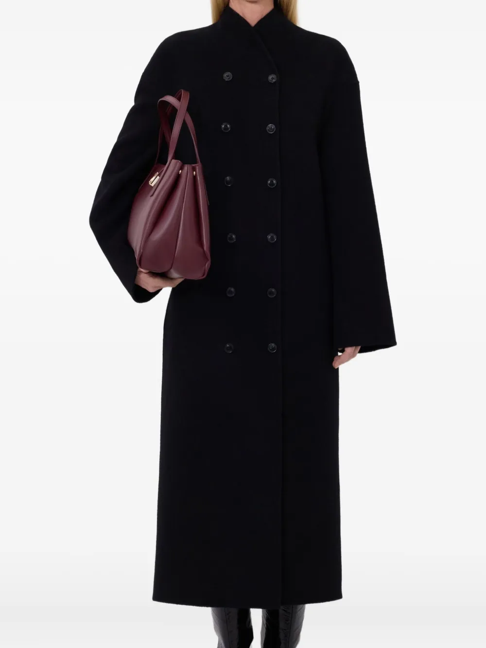 LouLou de Saison Cappotto doppiopetto AMORY - Nero