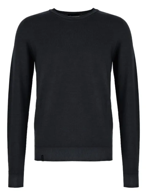 AROVESCIO ribbed-trim sweater