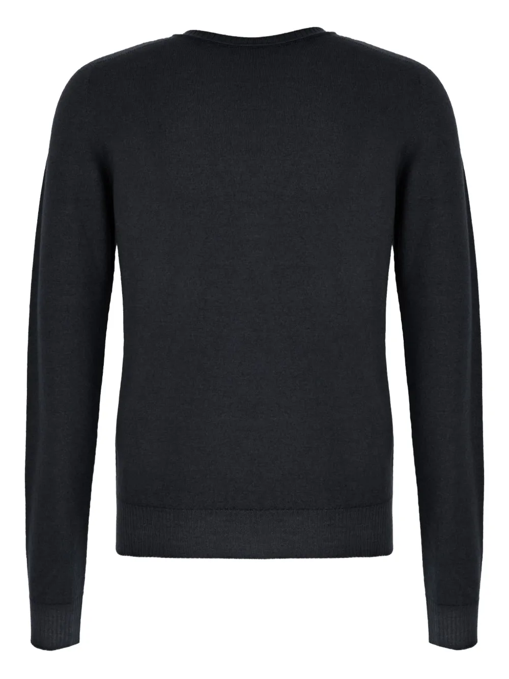 AROVESCIO ribbed-trim sweater - Grijs