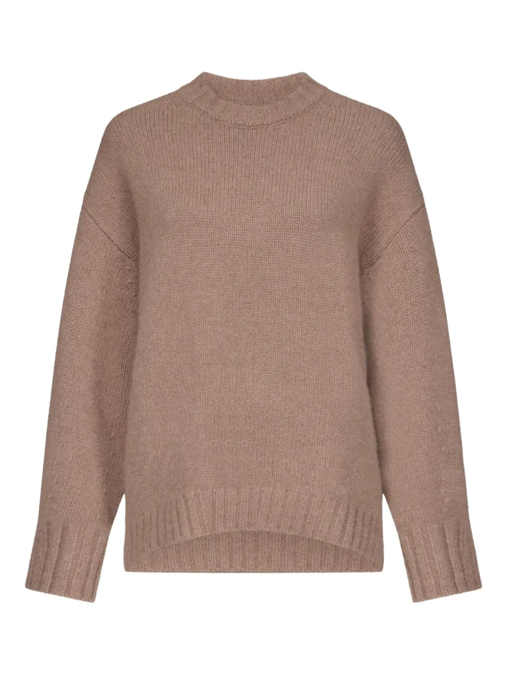LouLou de Saison Tino crew neck sweater | Brown | Image 1