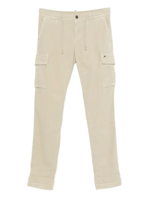 Mason's drawstring cargo-pocket trousers