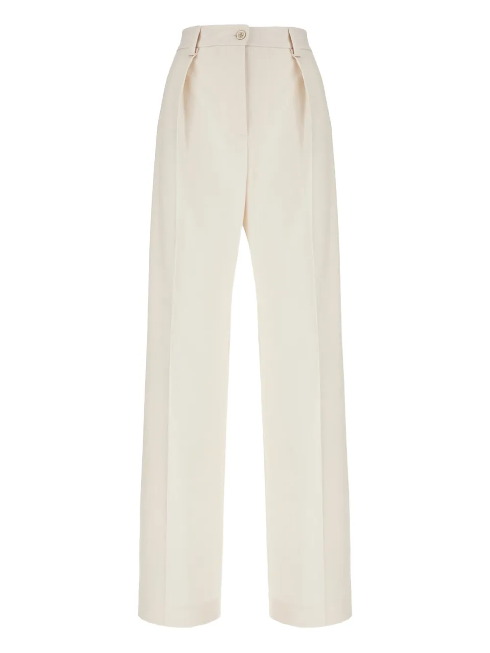 Antonelli Pleated Trousers In Neutral