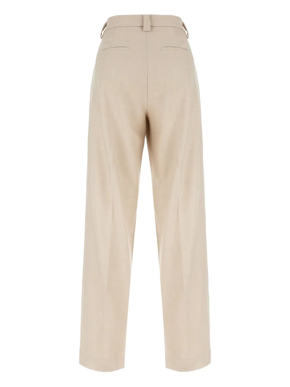 Antonelli Pleated Trousers In Neutral