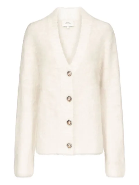 LouLou de Saison LYNN hairy V-neck cardigan