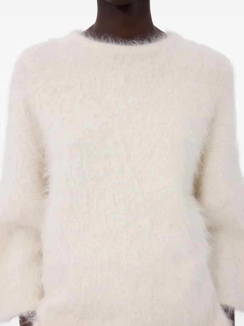 LouLou de Saison Trui met klokmouwen Beige