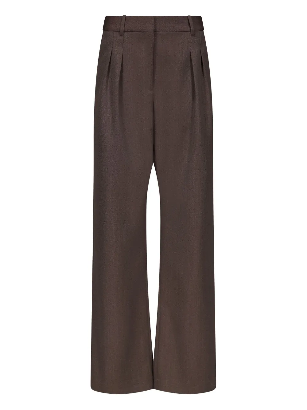 LouLou de Saison Calça Tara com pregas | Marrom | Image 1