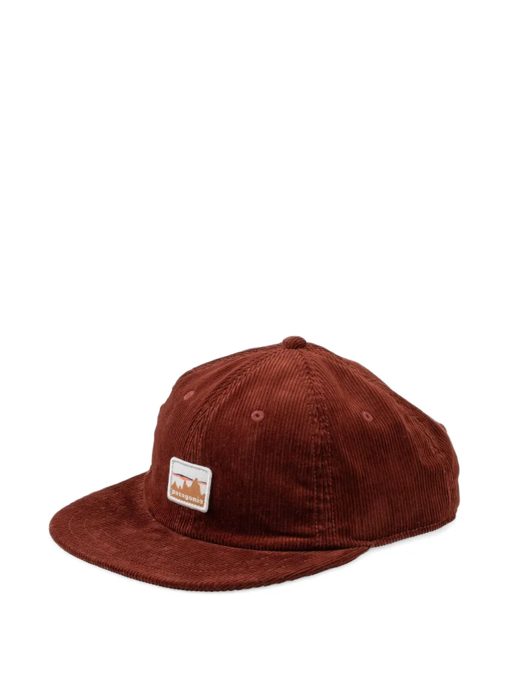 Patagonia Logo-patch Hat In Brown