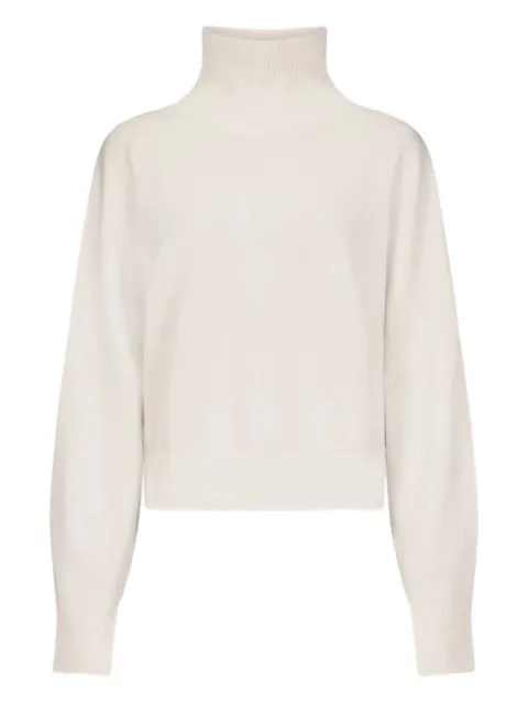 LouLou de Saison Kaschmirpullover mit geripptem Kragen