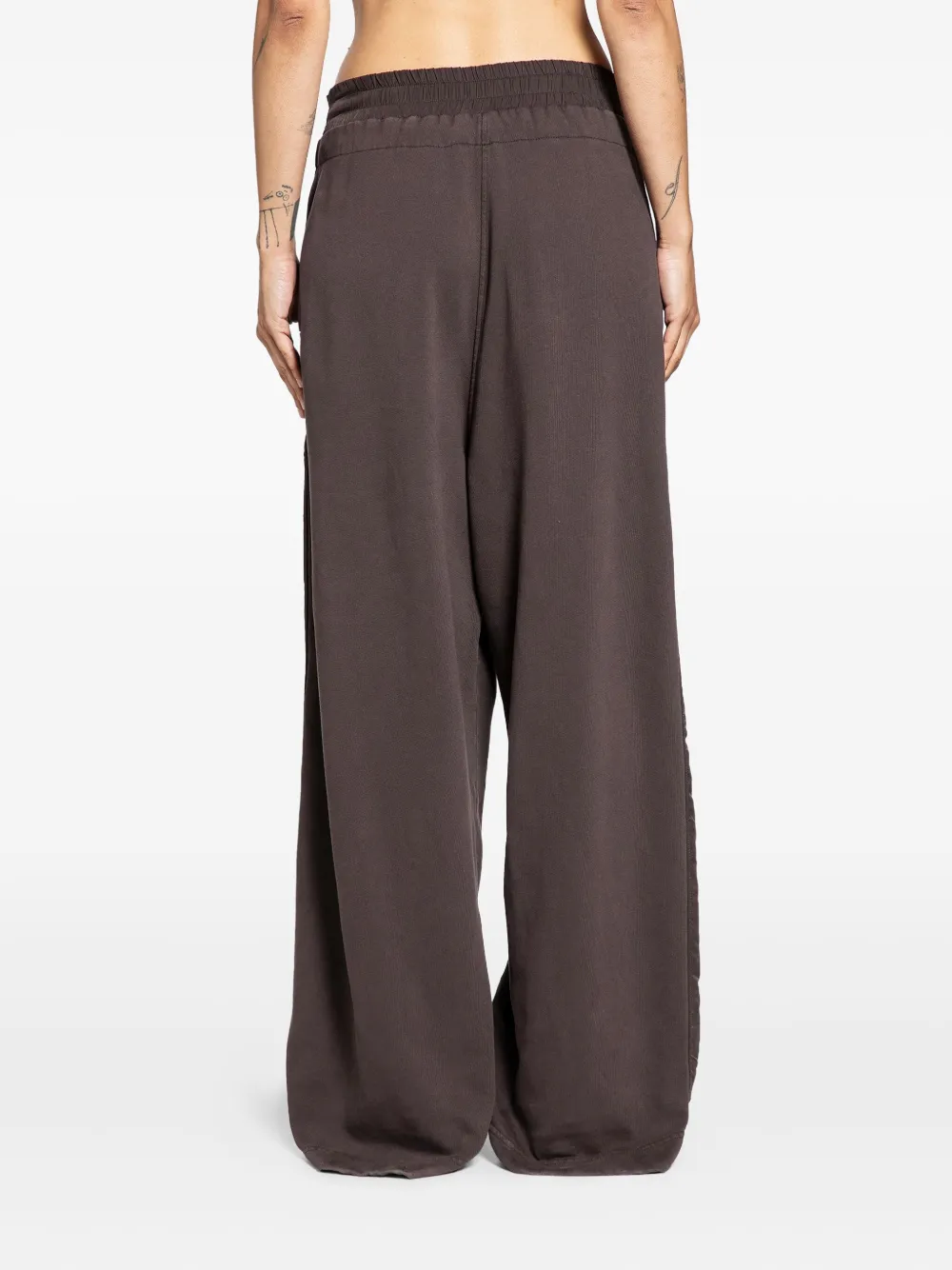 Andrea Ya'aqov Broek met elastische tailleband Bruin