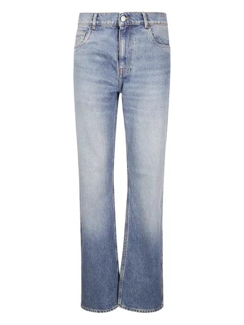 Coperni leather-belt pocket jeans