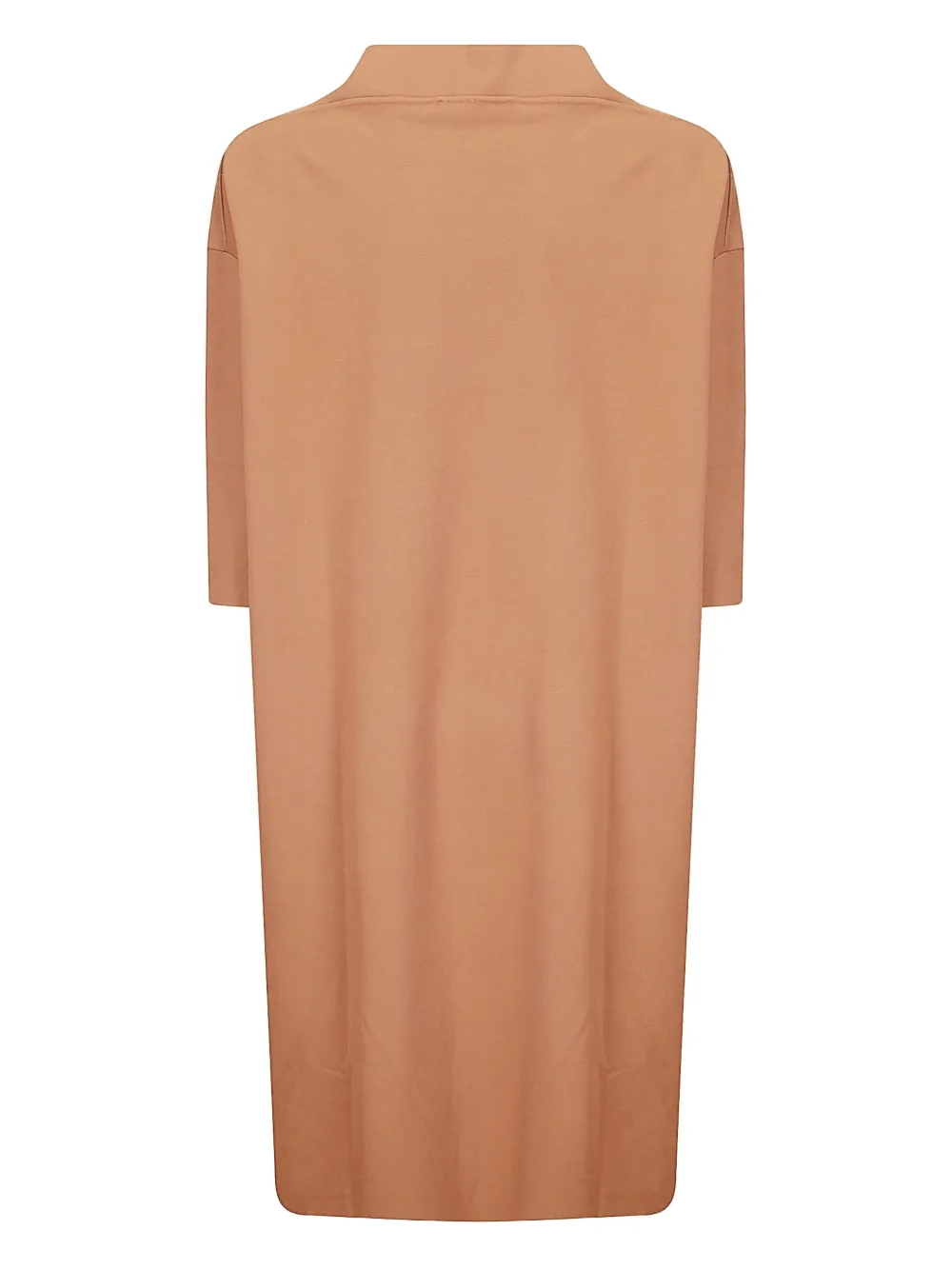 Stefano Mortari short-sleeve midi dress - Bruin