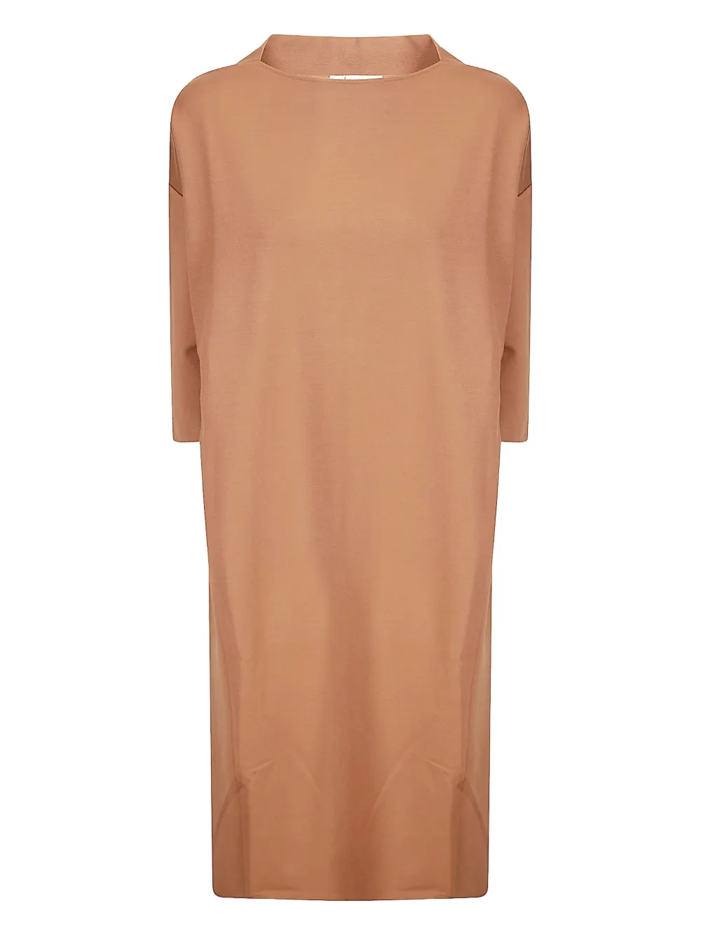 Stefano Mortari short-sleeve midi dress | Brown | Image 1