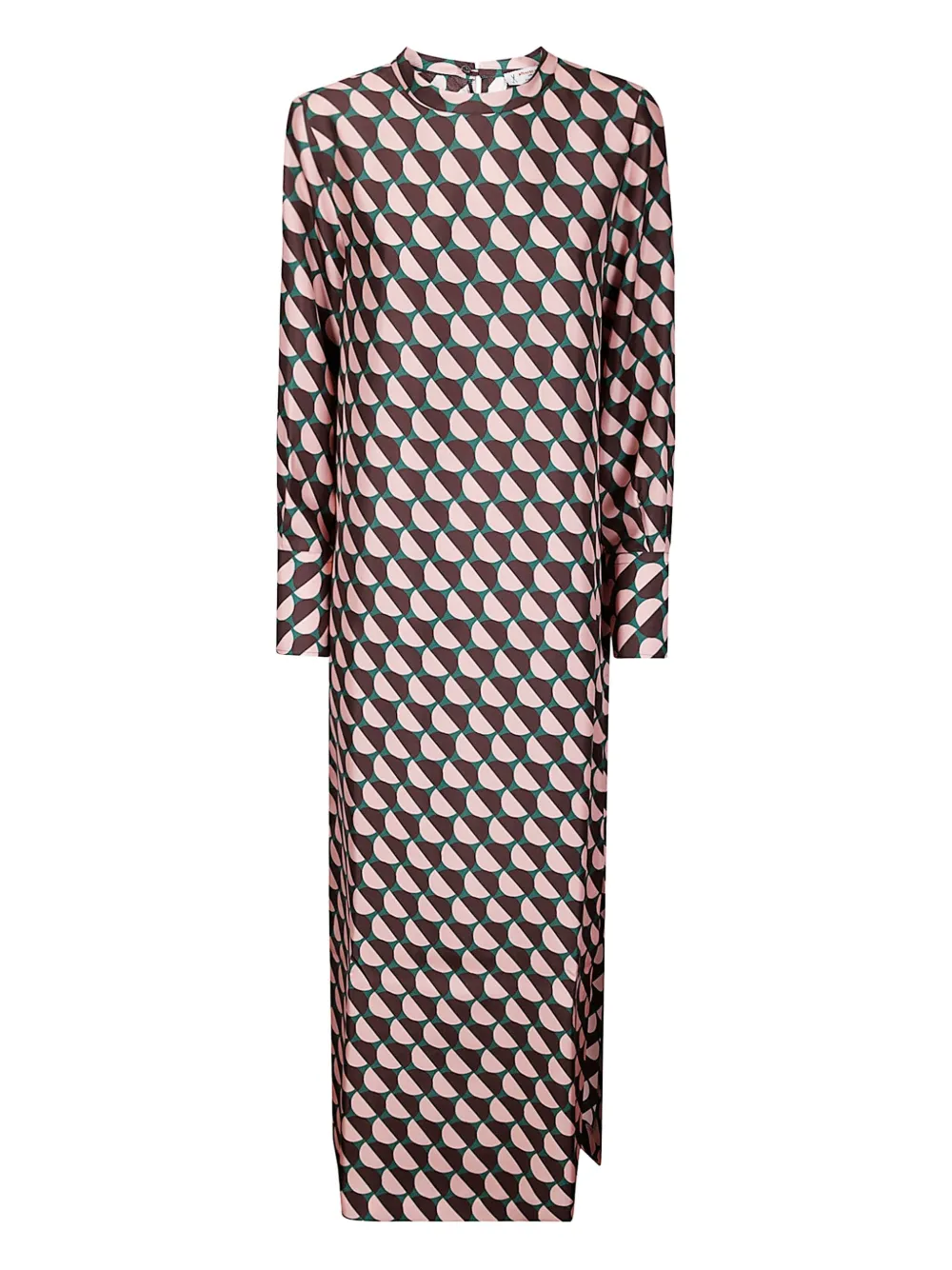 Alberto Biani geometric-print dress | Pink | Image 1