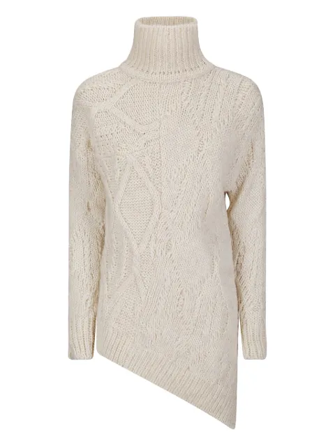 Stefano Mortari cable-knit high-neck sweater