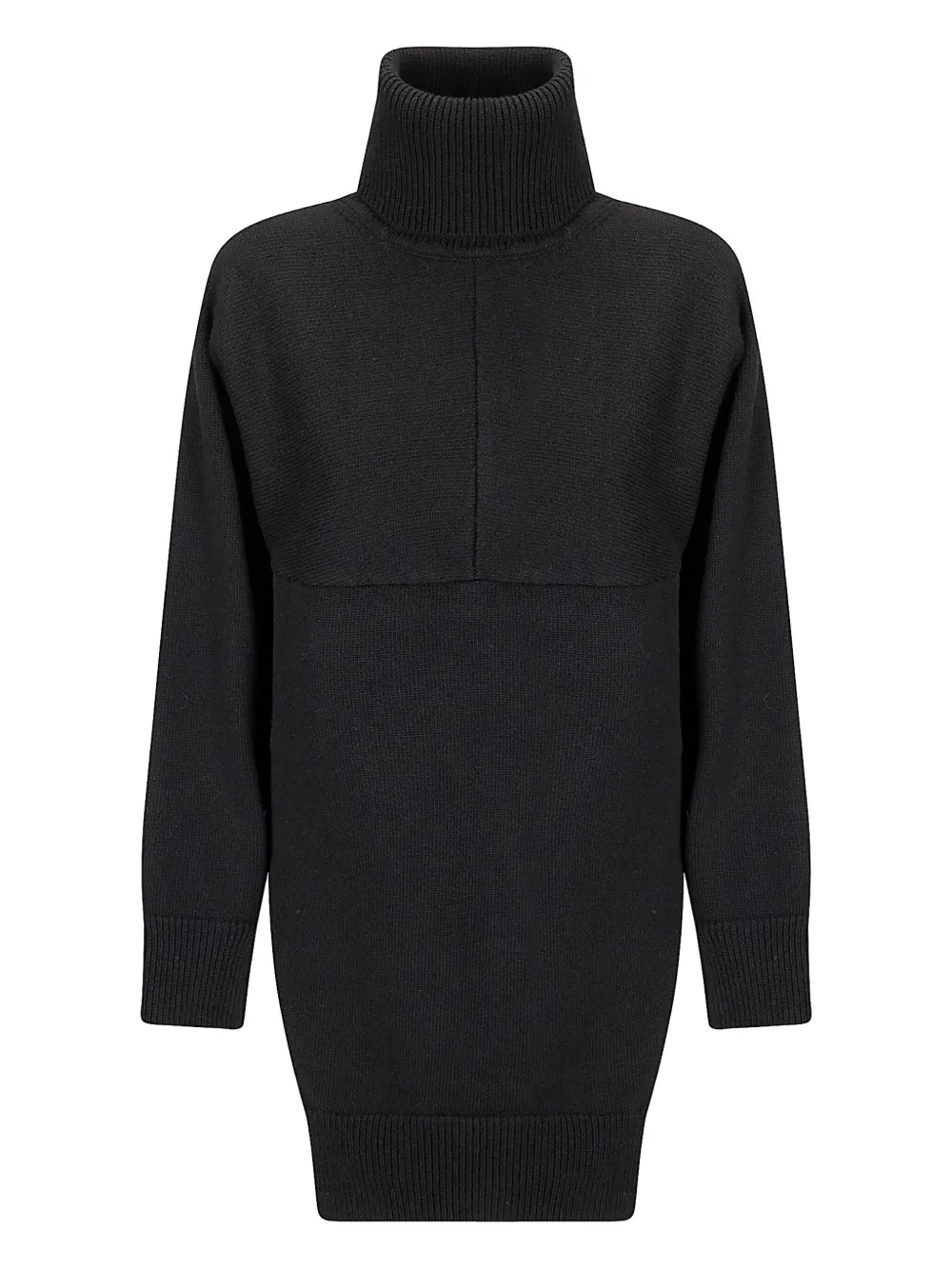 Stefano Mortari turtleneck mini dress | Black | Image 1