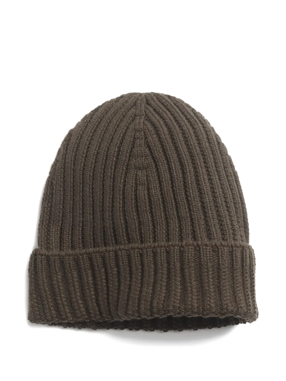 Barrie ribbed cashmere beanie | Green | Image 1