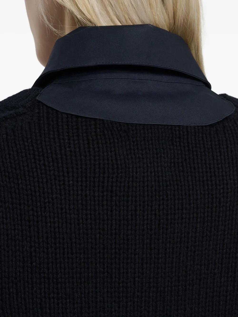 Barrie Regenjas met kasjmier vlakken Blauw