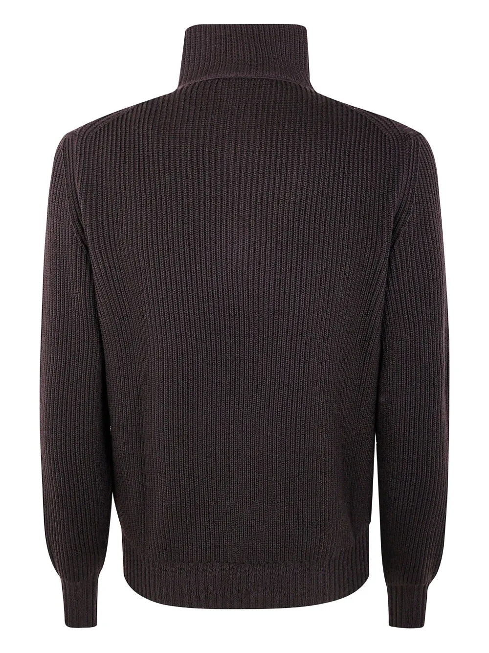 Filippo De Laurentiis ribbed high-neck sweater - Bruin