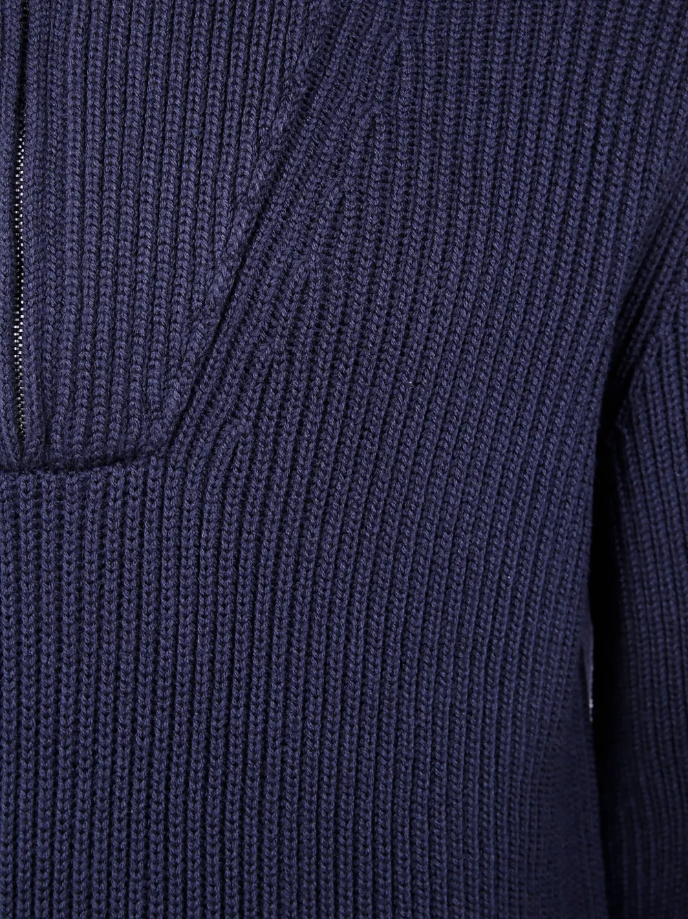 Filippo De Laurentiis Half Zip Sweater Clothing In Blue