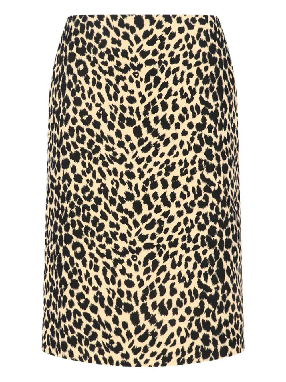ASPESI leopard print midi skirt Bruin