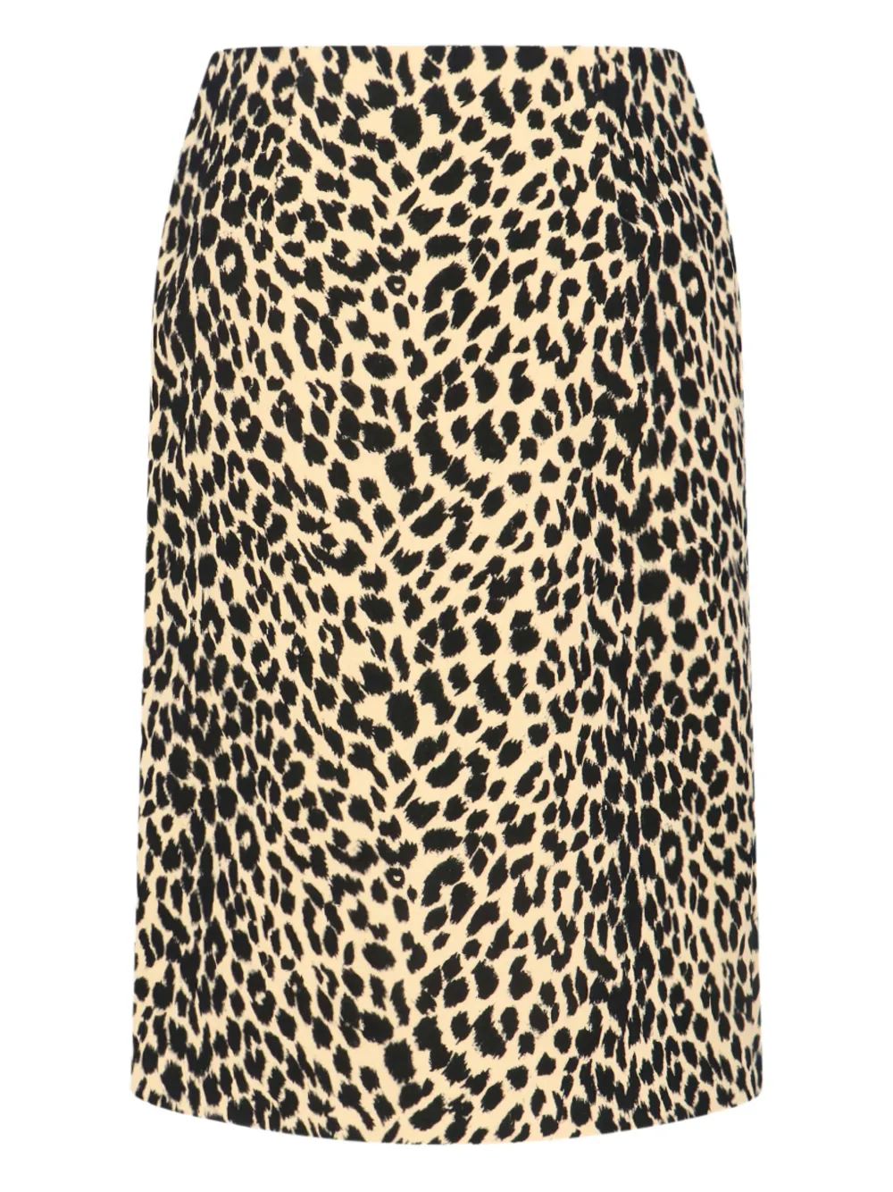 ASPESI leopard print midi skirt Bruin