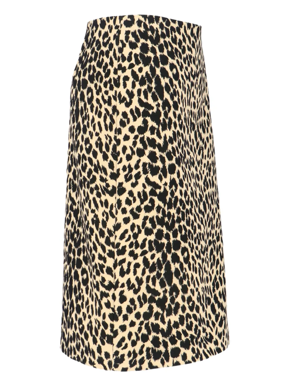 ASPESI leopard print midi skirt Bruin