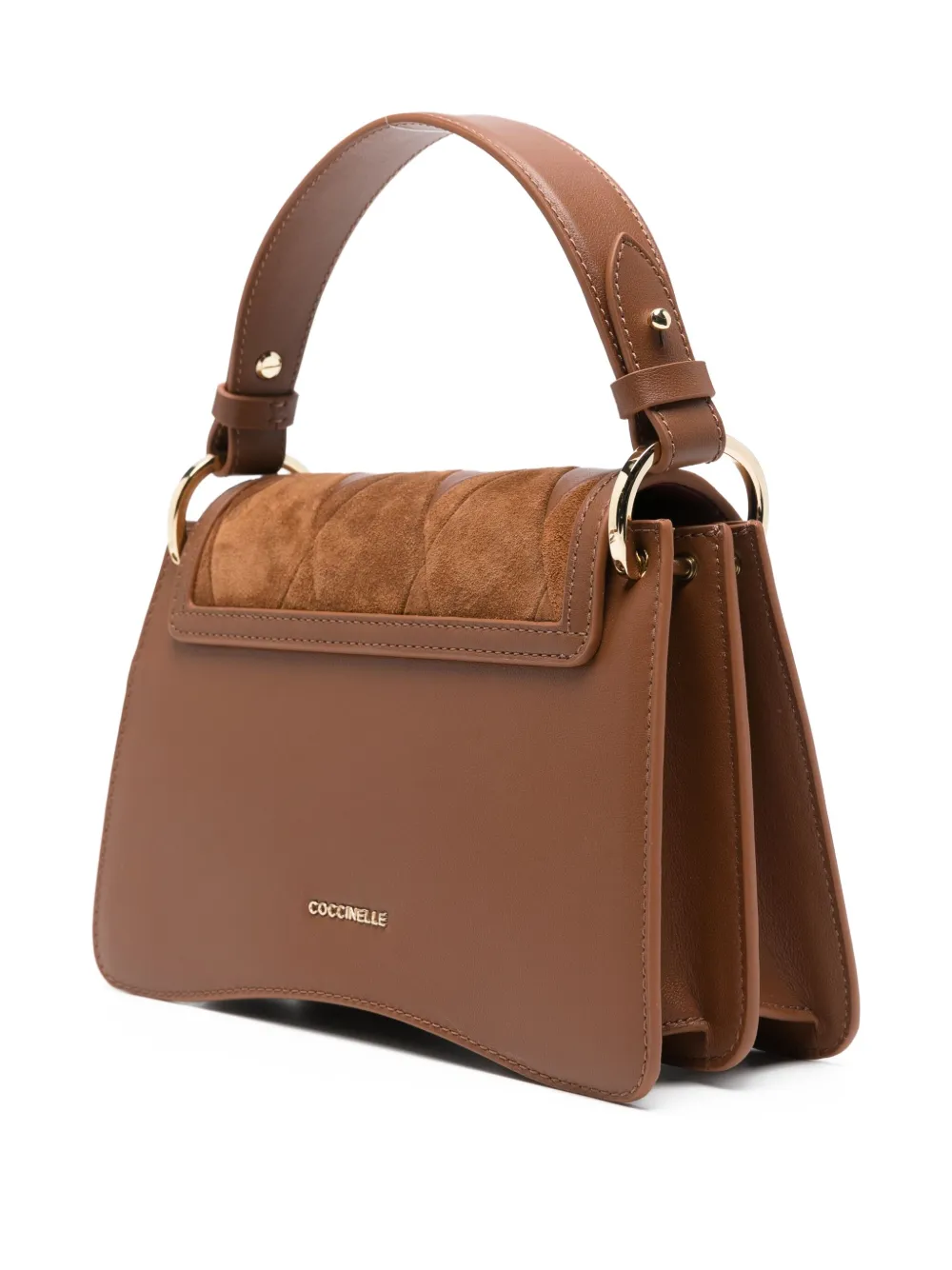 Coccinelle Leren schoudertas Bruin